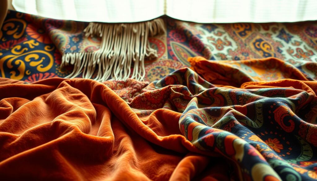 70s style fabrics