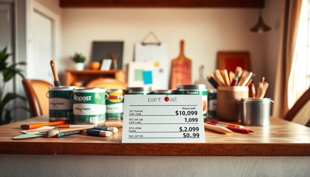 DIY home painting cost