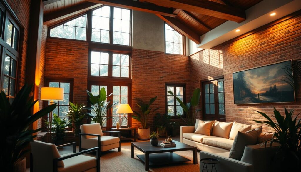 Java home interior lighting