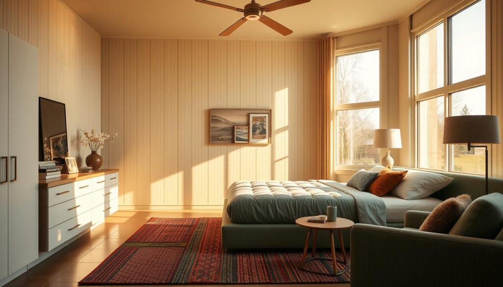 Lustron bedroom decor