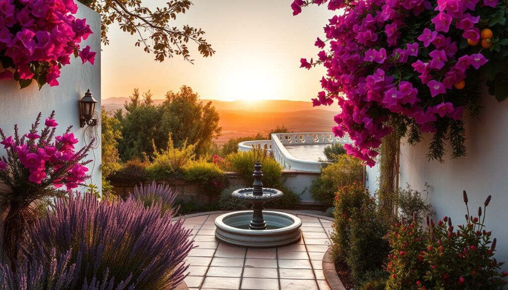 Mediterranean garden