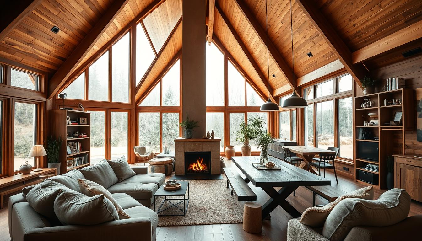a frame home interior design