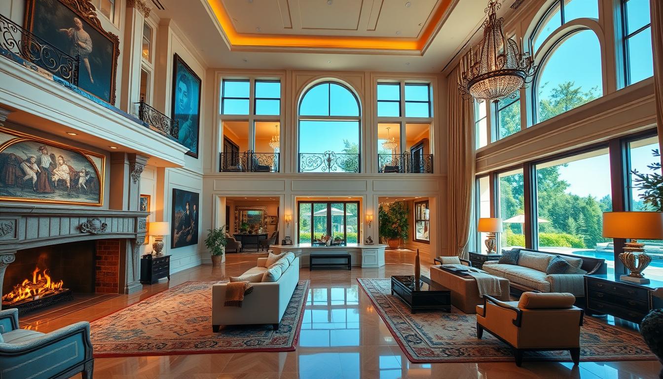 celebrity homes interior