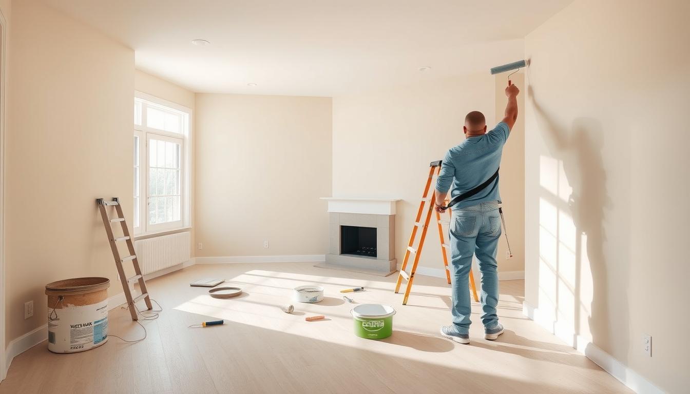 cost to paint interior of home 1000 sq ft