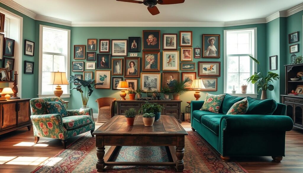 eclectic style home decor color schemes
