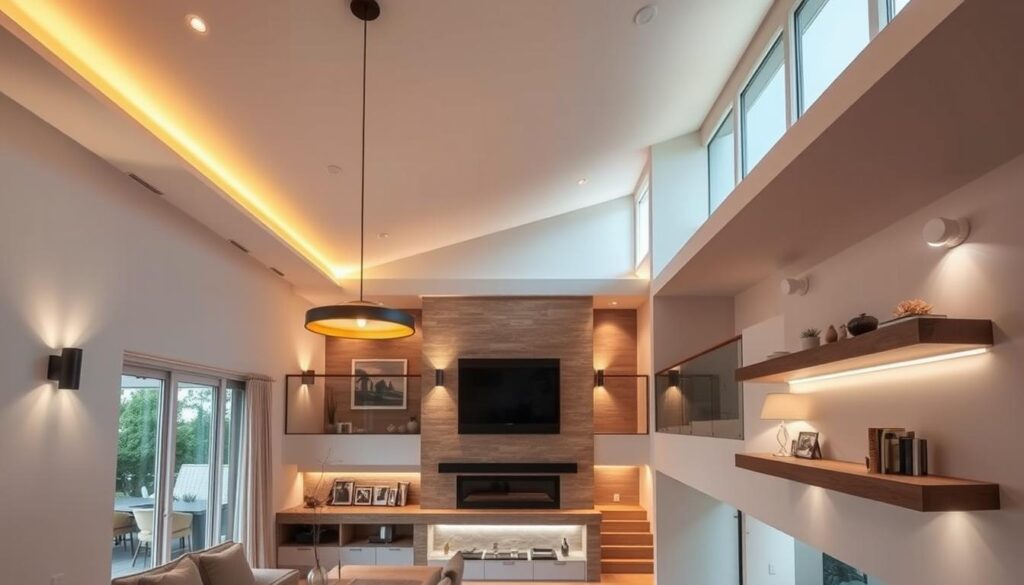 effective lighting solutions for split levels