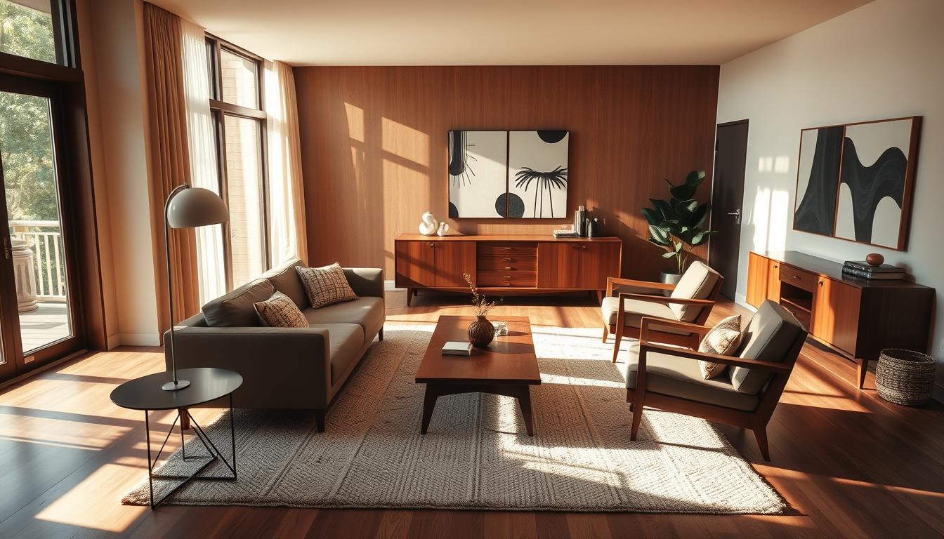 mid century modern homes interior