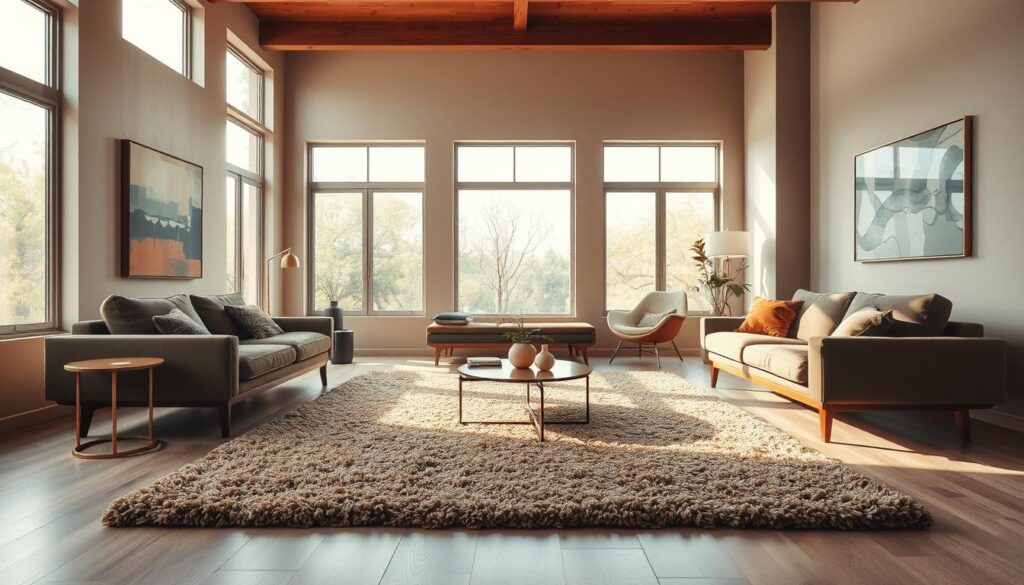 mid-century modern interior design