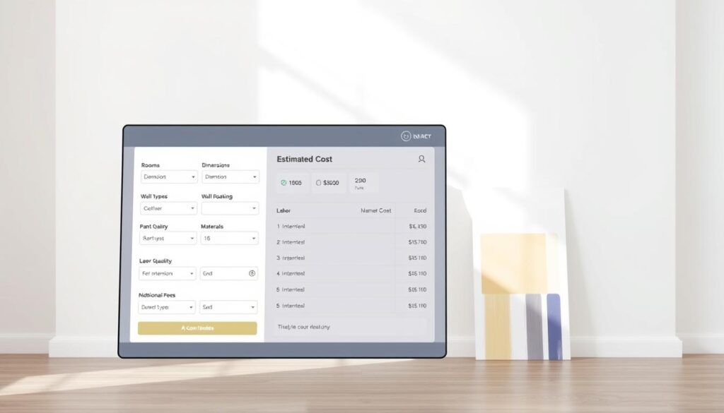 residential painting cost calculator