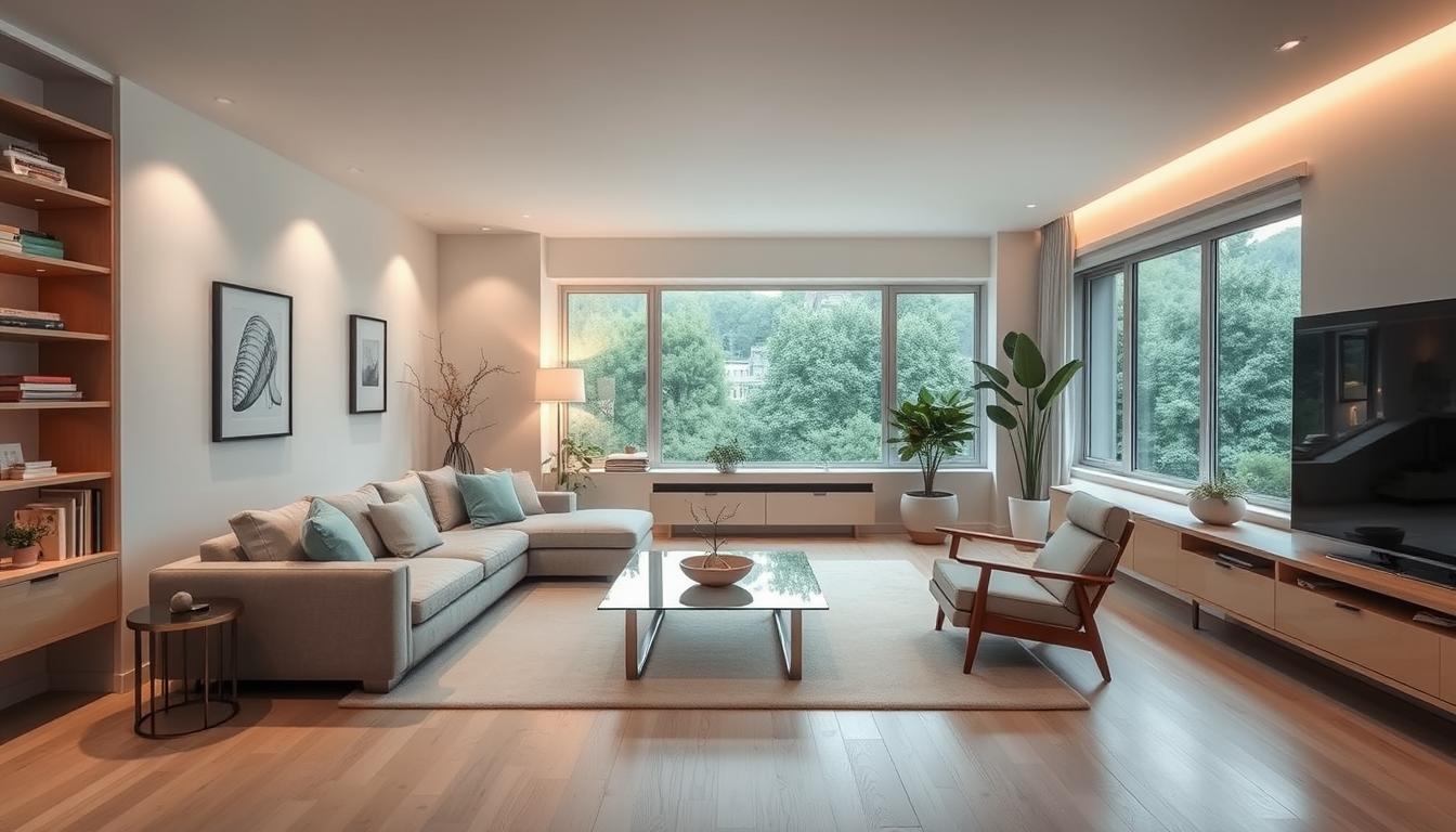 row home interior design