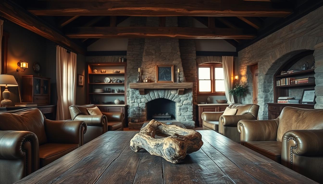 rustic home interior