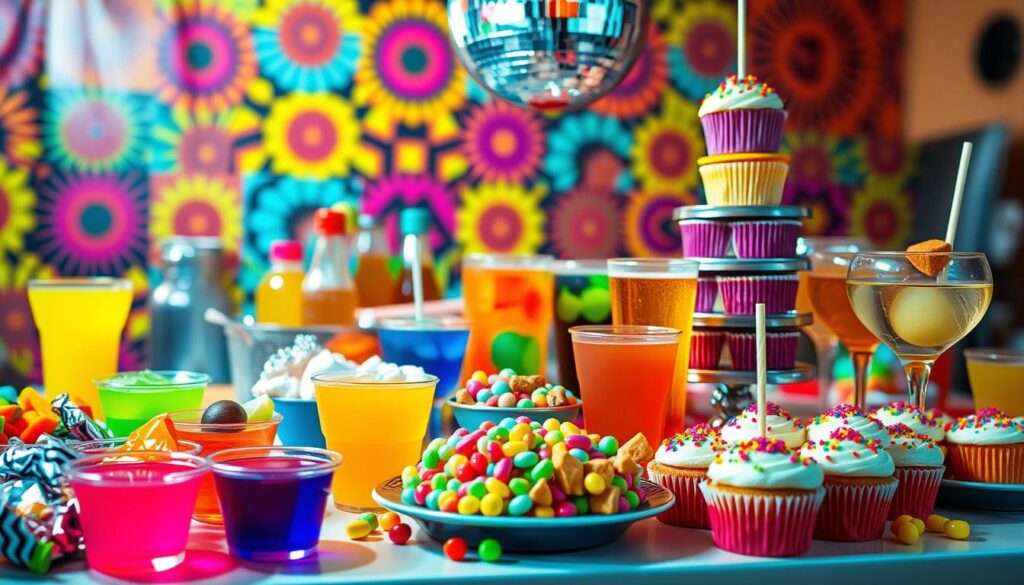 80s themed party food