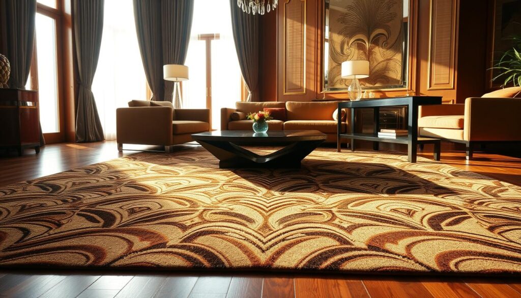 art deco area rugs