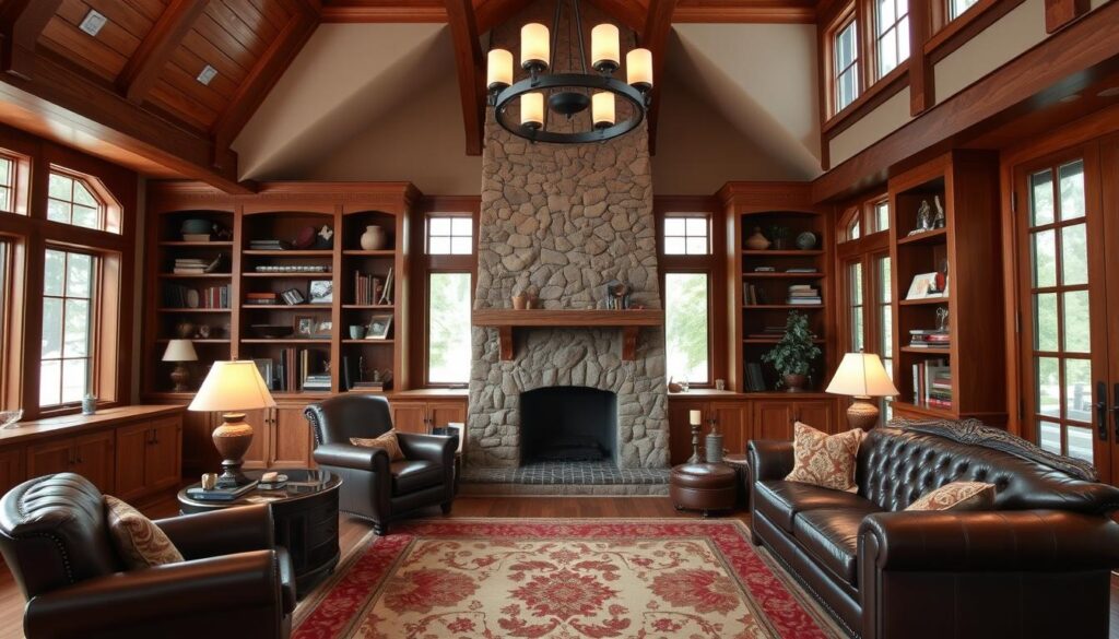 craftsman house interior