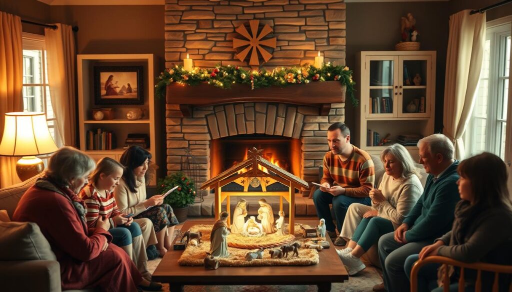 family nativity tradition