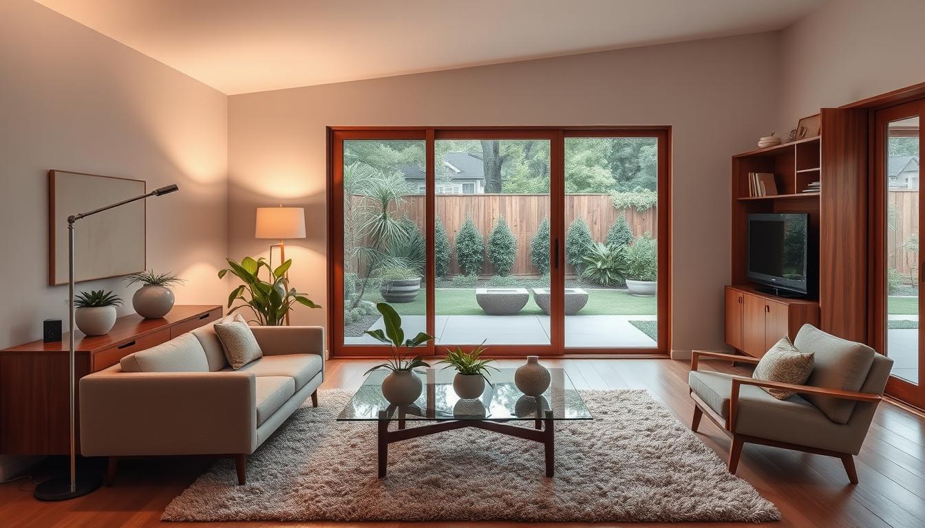 mid century modern homes interior
