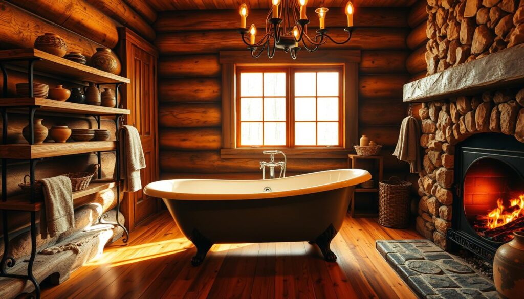 rustic bathroom inspiration