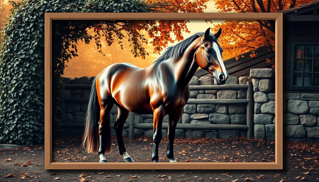 stylish horse wall decor