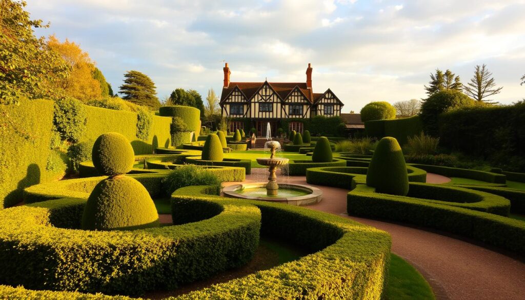 tudor landscape design