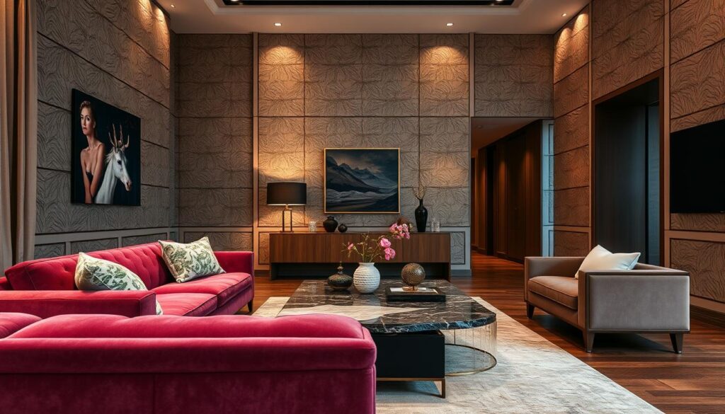upscale interior textures